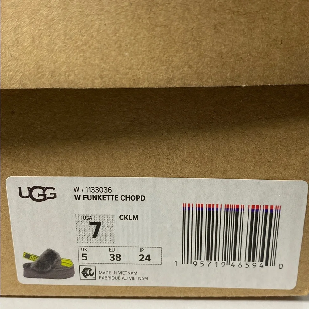 UGG Platform Slippers Wmns size 7 - Picture 10 of 10